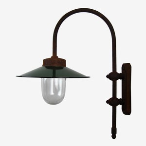 Classic farmhouse lamp, wall lamp, outdoor lighting, half-timbered house lamp, garden lamp, sustainable, horse farm lamp, model 18