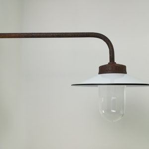 Traditional farm lamp, outdoor light for winery, half-timbered house, horse farm, model 3