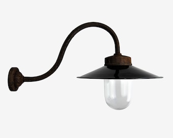 Nachhaltige Außenbeleuchtung, Hoflampe, Gartenlampe, Deko-Idee, Lampe für Weingut, Fachwerkhaus, Nachhaltig, Modell 13