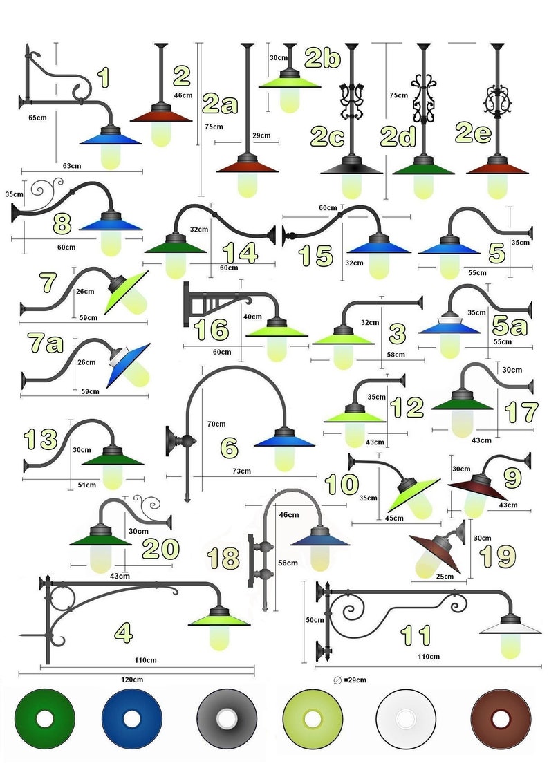 Klassisk gårdslampa, i rostfri finish, trädgårdslampa, utomhusbelysning för vingård, verkstadslampa, hållbar, modell 17 bild 9