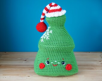 Amigurumi Christmas Tree Crochet Toy Pattern Winter Holiday Xmas Decor (PDF)