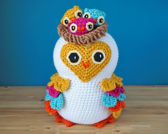 Amigurumi Owl Crochet Toy Pattern (PDF)