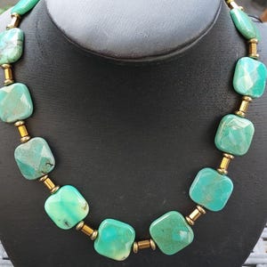 chrysoprase necklace
