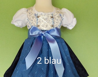 Baby Dirndl fashion "Franzi" From size 62 in traditional style with lacing, is made according to your wishes