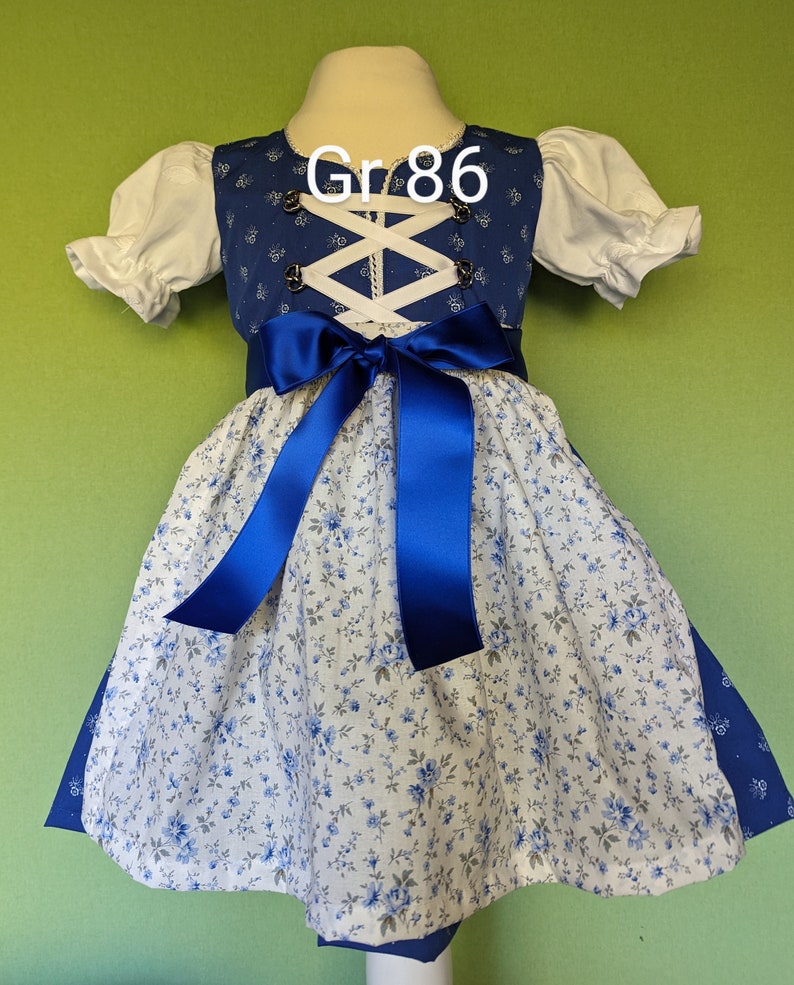 Baby dirndl size 86, available for immediate delivery, a nice 1st birthday gift image 7