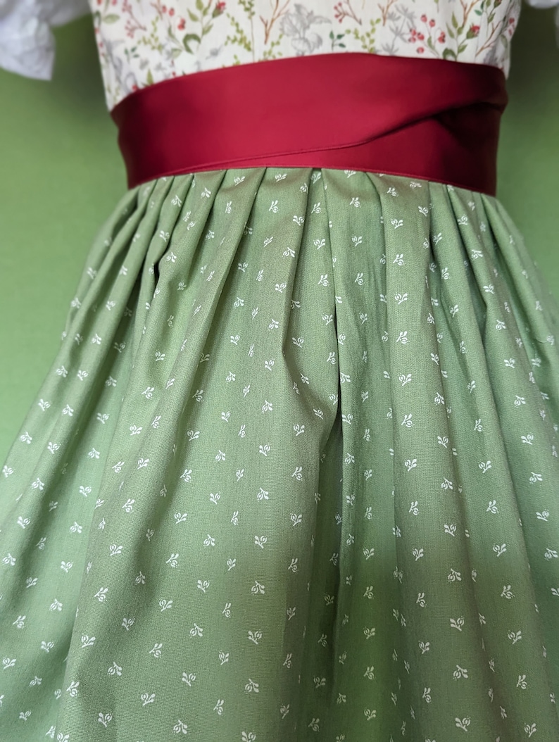 Taille Dirndl bébé 80, disponible immédiatement, également possible avec veste image 7