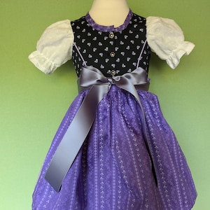 Baby Dirndl rozmiar 80, dostępny od ręki, dostępny również z kurtką
