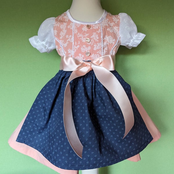 Baby Dirndl Gr. 74, sofort lieferbar, ein schönes Geschenk zur Geburt