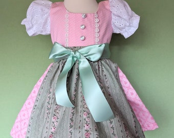 Dirndl bébé taille 68 disponible immédiatement