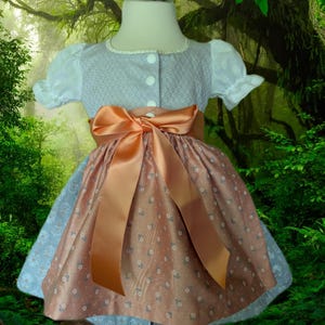 Baby Dirndl rozmiar 68, dostępny od ręki