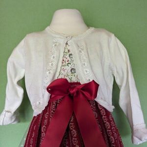 Taille Dirndl bébé 80, disponible immédiatement, également possible avec veste image 9