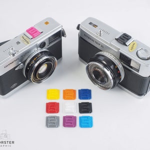 Olympus Trip 35 Flexible Lens Caps And Hot Shoe Covers By Forster UK zdjęcie 3