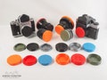Pentacon Six Kiev 60 6C etc Body & Lens Caps By Forster UK