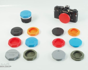 Olympus OM Mount Rear Lens Caps & Body Caps By Forster UK