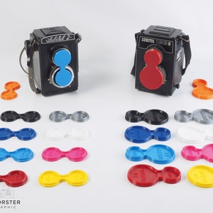Lomo Lubitel Flexible Lens Caps By Forster UK