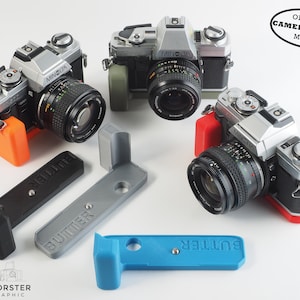 ミノルタ X-300 / X-500 / X-700 / X-370 / X-570 バターグリップ (Cameradactyl 製)