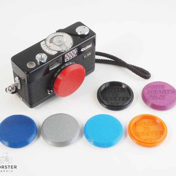 Rollei 35 Flexible Lens Cap By Forster UK