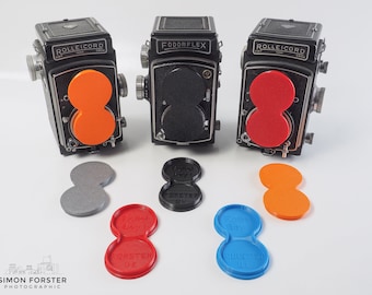 Rollei Bay 1 TLR Flexibler Objektivdeckel Für Rolleicord, Yashica Mat, und Andere von Forster UK