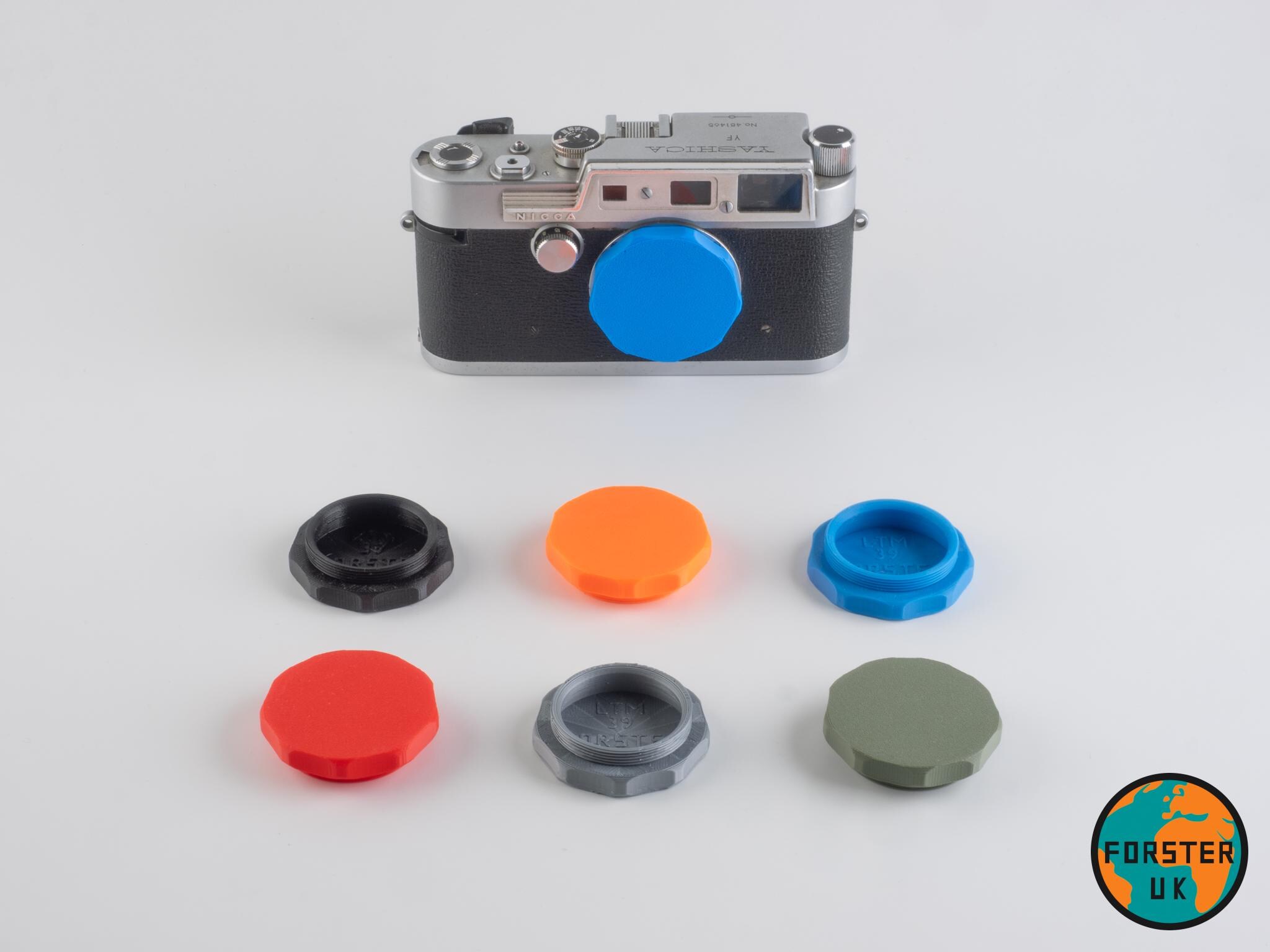 KIT TAPPO CORPO MACCHINA OBIETTIVO M39 39MM L39 PER Leitz Summicron 50mm FED KIT TAPPO CORPO MACCHINA OBIETTIVO M39 39MM L39 PER Leitz Summicron 50mm FED