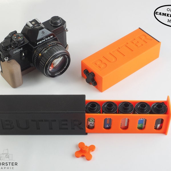 35mm BUTTER BOX Film Case By Cameradactyl