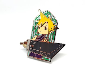 Cloud Strife - Final Fantasy 7 hard enamel pin