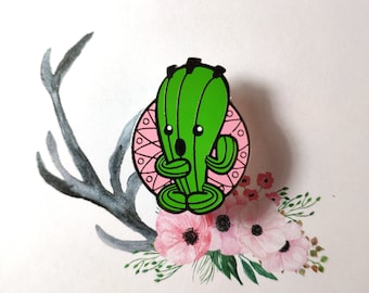 Final Fantasy Cactuar hard enamel pin