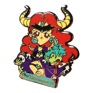 Necromancer Beryl - Role Playing Villains hard enamel pin