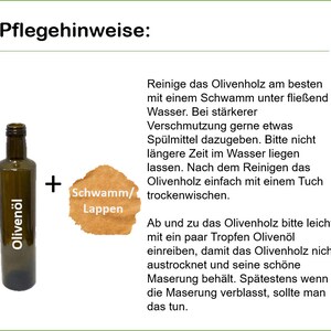 Topfuntersetzer aus Olivenholz Bild 10