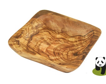 Dish olive wood rustic