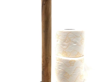 Olive wood toilet paper holder GALAXY