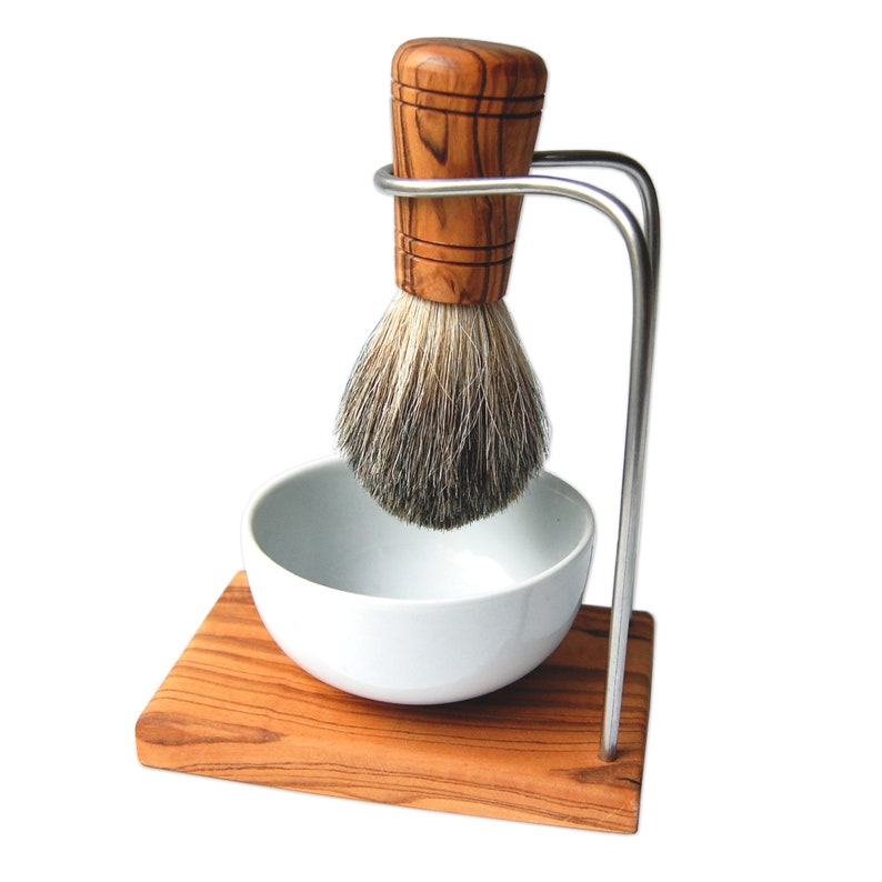 Shaving Brush Holder DESIGN Incl. Shaving Brush Etsy