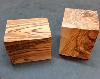 DIY – olive wood scantling (approx. 6 x 6 x 9 cm)