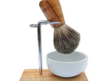 Shaving brush holder classic incl. Shaving brush