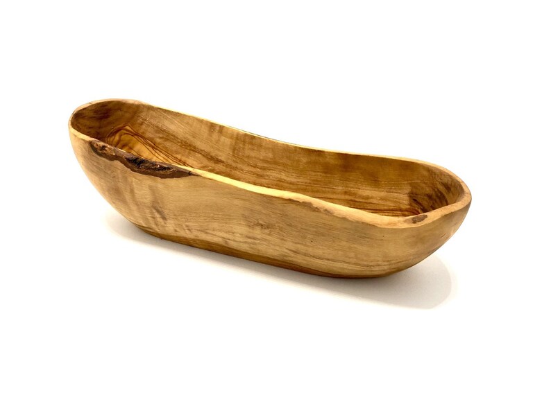 Bread bowl olive wood image 1