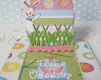 Ziehkarte "Frohe Ostern"