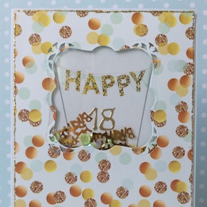 Scuotendo mappa per 18 ° compleanno