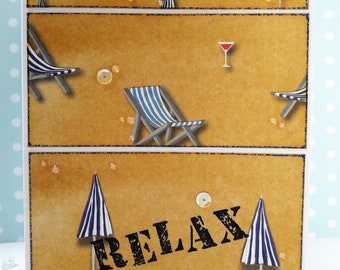 Grußkarte "Relax"