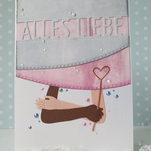 Grußkarte "Alles Liebe!"