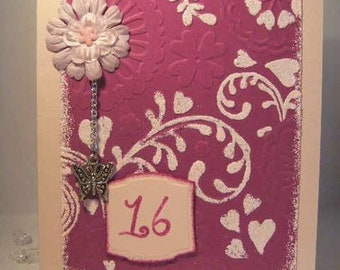 Geburtstagskarte "16"
