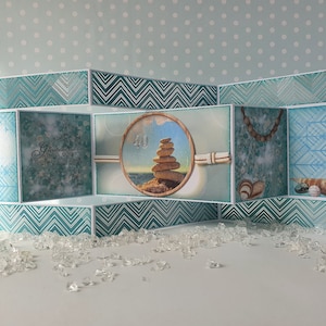 40th birthday folding card