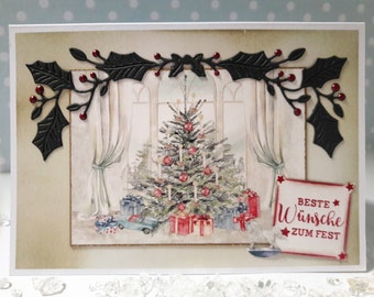 Christmas card "Christmas Room"