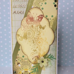 Carte de fête des mères « Papillons pour Mama »