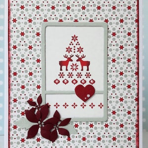 Carte de Noël « Salutations cordiales »