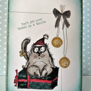 Christmas card &quot;Christmas Cat&quot;