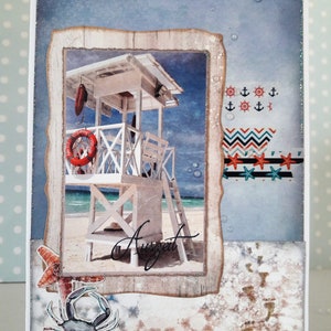 Carte de vœux « Beachlife »