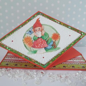 Carte pliante Nain de jardin