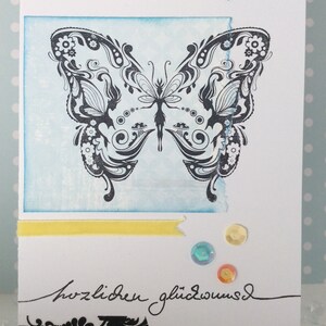 greeting card &quot;magical butterfly&quot;