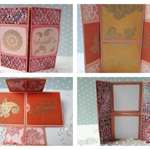 Eindeloos menu "Mandala &Paisley"
