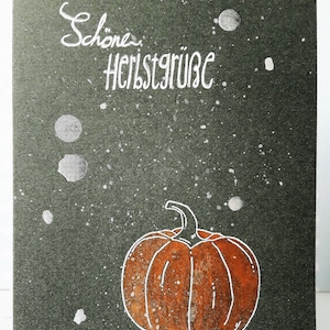 Kaart "Mooie Herfstgroet"