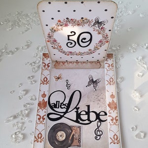 Carte à tirer 50e anniversaire